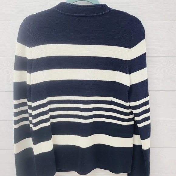 Talbots zip Knit Jacket - Picture 5 of 7